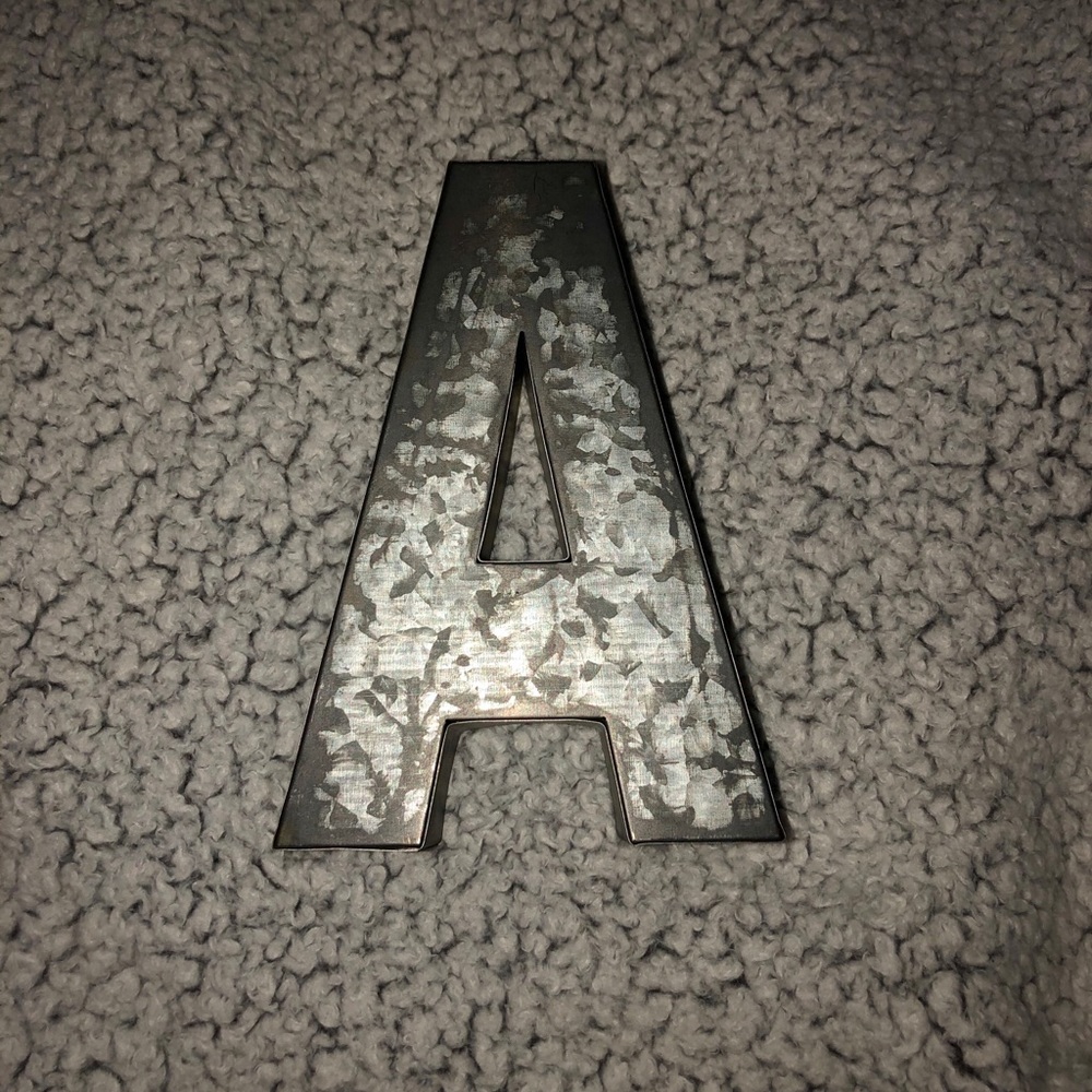 Letter A decor
